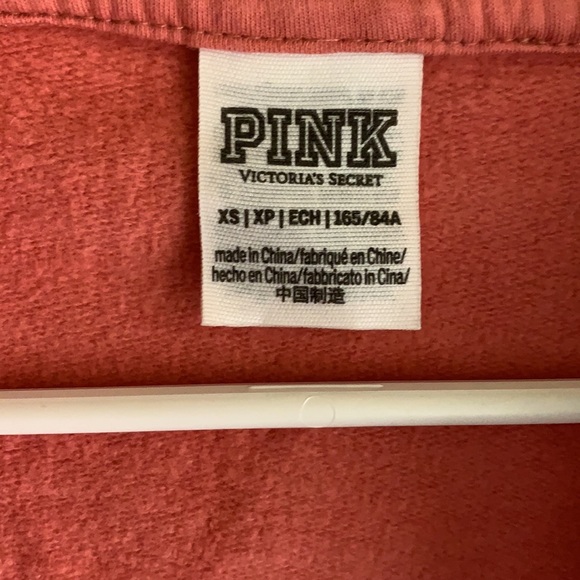 PINK Victoria secret jacket with hoodie - Picture 3 of 4